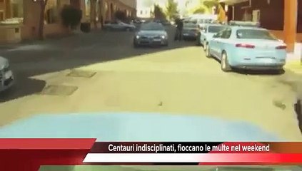 Centauri indisciplinati, fioccano le multe nel weekend