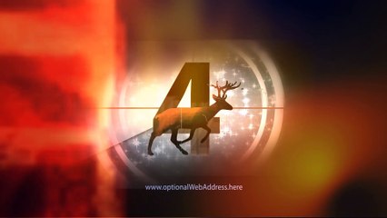 Countdown CHRISTMAS OPENER / Greetings Ecard (After Effects)