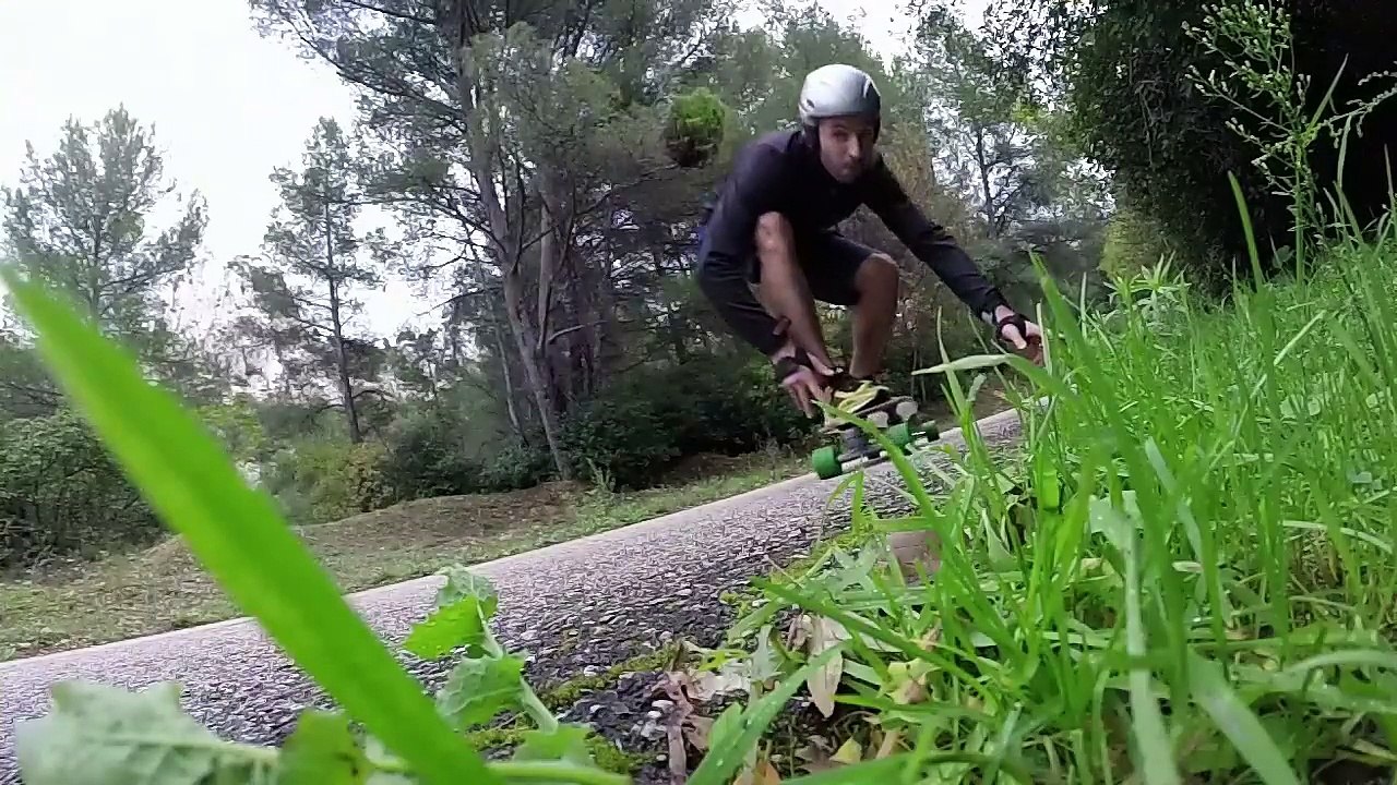 Longboard Vallon de St Marcel Marseille 10/11/2014
