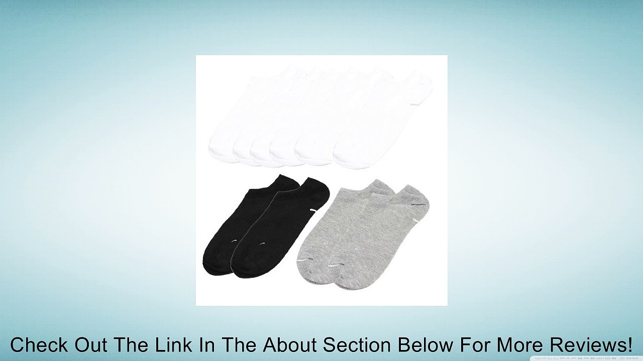 10 Pair Anklet Socks Gray White Black for Adult Review