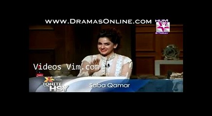 Saba Qamar About The Rumors Of Her Relation With Actor Hamza Ali Abbasi - Videosvim.com