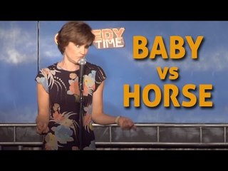 Stand Up Comedy By Zan Aufderheide - Baby vs Horse