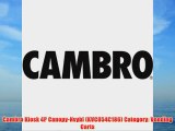Cambro Kiosk 4P CanopyNvybl KVC854C186 Category Vending Carts