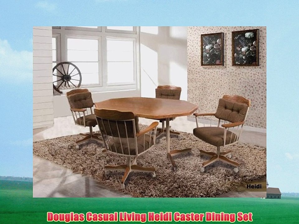 Douglas Casual Living Heidi Caster Dining Set