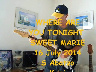 WHERE ARE YOU TONIGHT SWEET MARIE_v
