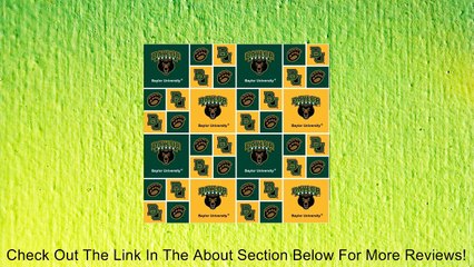 BAYLOR BEARS COTTON FABRIC-BAYLOR COTTON FABRIC SOLD BY THE YARD-NCAA COLLEGE COTTON FABRIC Review