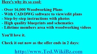 Teds Woodworking Online Coupon Code
