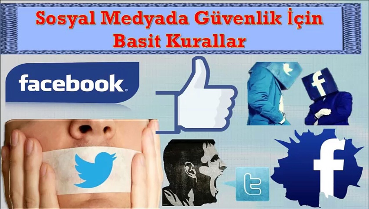 Sosyal Medyada Güvenlik için Basit Kurallar Kasım 2014