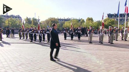 L'hommage de François Hollande au soldat inconnu