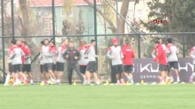 A Milli Futbol Takımı Brezilya Maçının Son Çalışmasını Yaptı