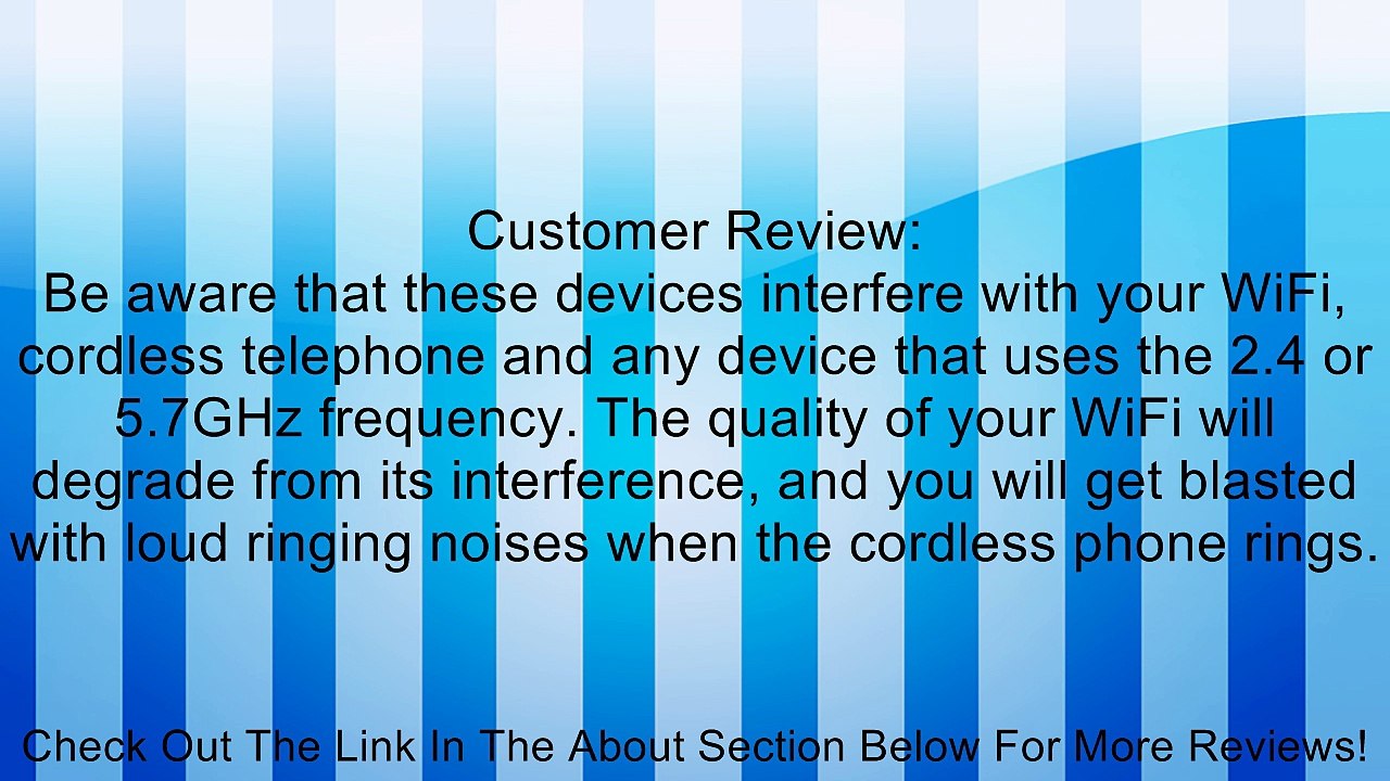 SainSonic PAT-330 2.4G Wireless AV Sender Transmitter & Receiver 150M, Silver Review