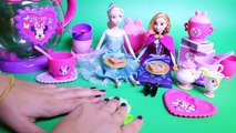 FROZEN Play Doh Tea Time Party Disney Minnie Mouse BowTique Tea Playset Play Dough Treats