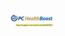 Restoring Windows Installer Errors During a PC HealthBoost Download