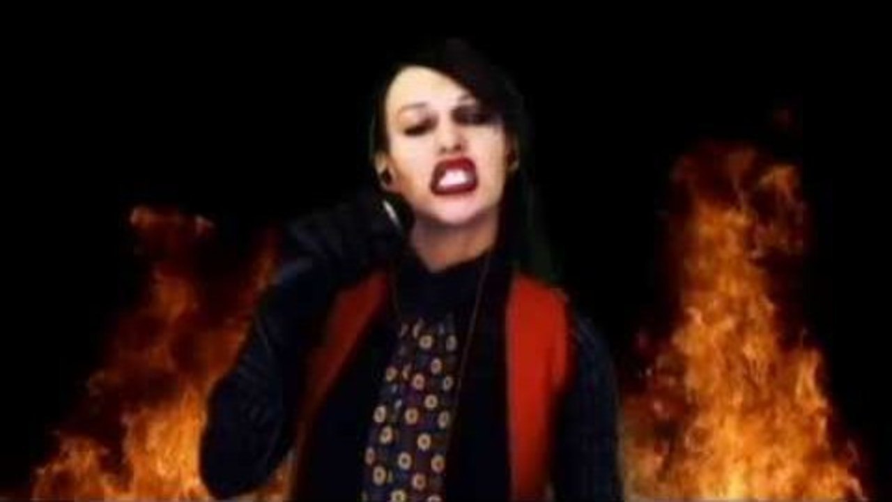 MARILYN MANSON make up TRANSFORMATION!!! :)