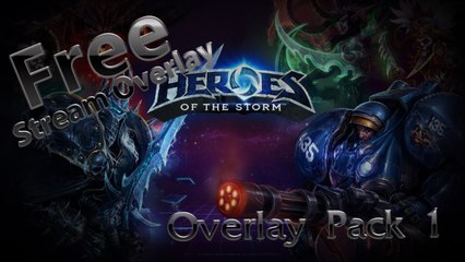 Free Heroes of The Storm Stream Overlay Pack 1