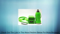 CablesFrLess 3 in 1 Green and White Two Tone USB Tangle Free Noodle Charging Kit fits iPhone 4, iPad and iPod Touch Review