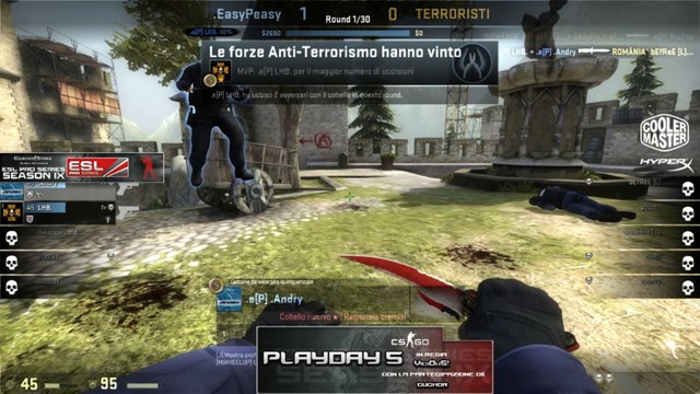#CSGO: ESL Pro Series IX - Serie A Playday#5: inFerno eSports CS:GO vs. EasyFix.it