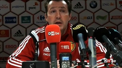 Wilmots: "Préparer une autre défense centrale avec Toby"