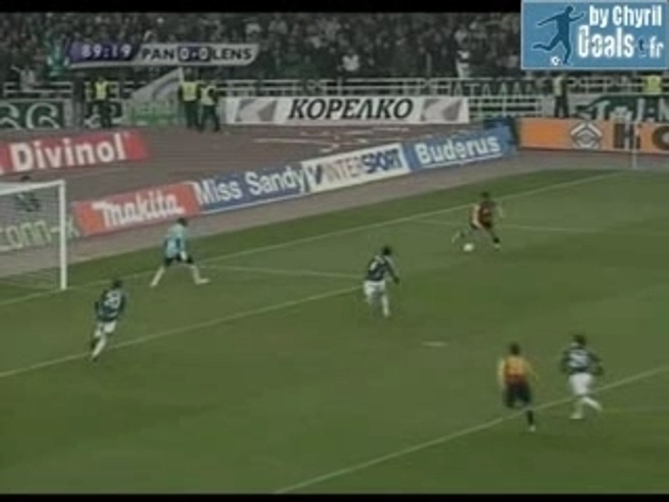 Panathinaikos 0-0 Lens Dcontre lensois