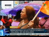 Panamá: maestros exigen al Estado cumpla aumento salarial prometido