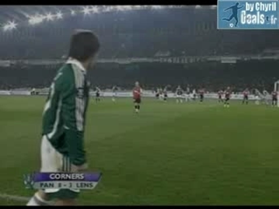 Panathinaikos 0-0 Lens tape la barre