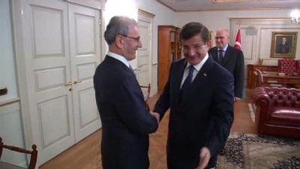 Davutoğlu, Kerkük Valisi Kerimi'yi Kabul Etti (2)