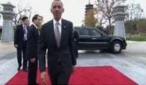 Obama'nın sakız çiğnemesi Çin basınında