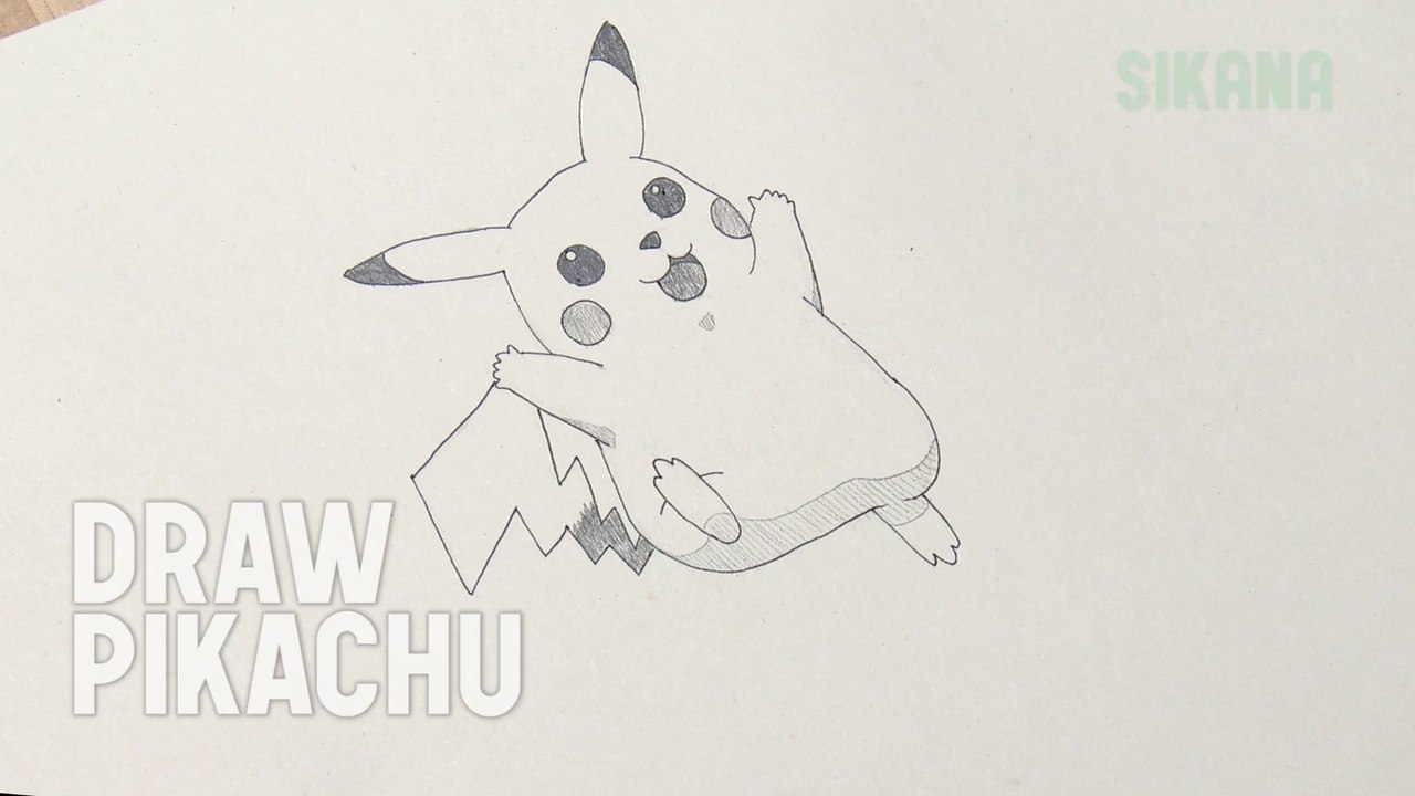 How to Draw Pikachu