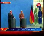 PM Nawaz meets Angela Merkel, discusses various issues