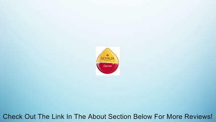 GEVALIA ESPRESSO TASSIMO T-DISC 32 COUNT Review