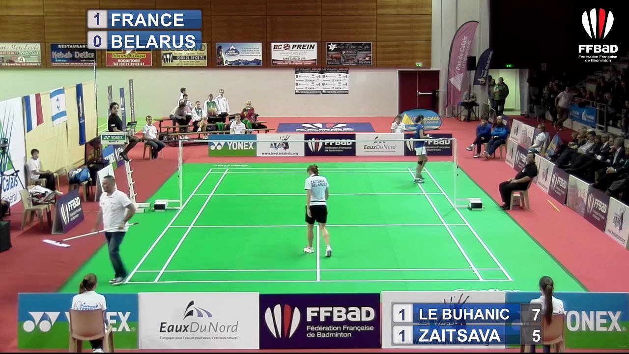 Phase qualificative des Championnats d'Europe par équipe mixte France Bielorussie