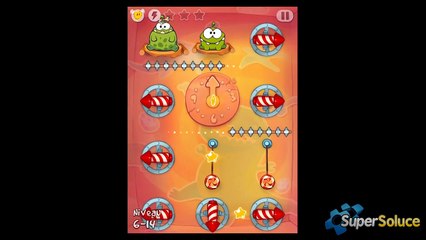 Cut the Rope : Time Travel - Âge de Pierre niveau 14