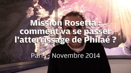 Mission Rosetta : comment va se dérouler l'atterrissage de Philaé ?