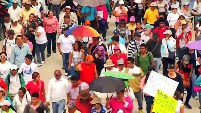 Protestas en México por los 43 estudiantes desaparecidos