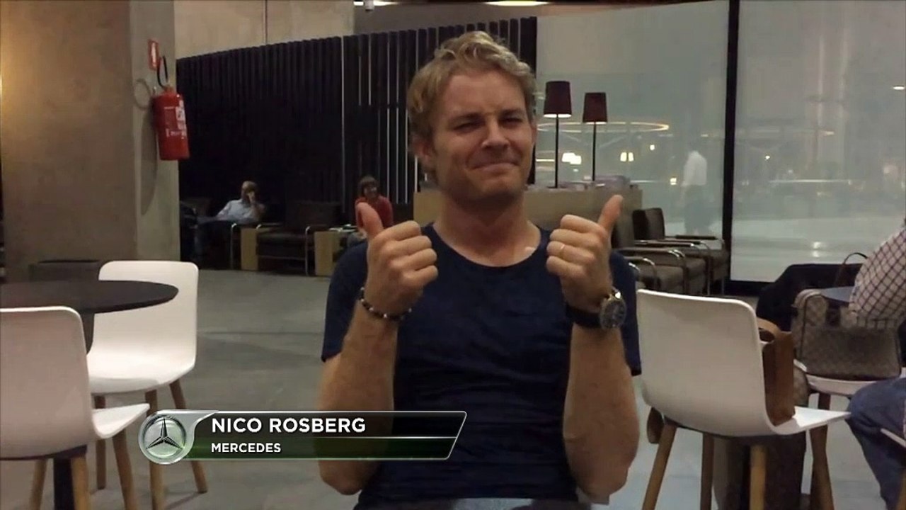 F1: Rosberg sprachlos nach Brasilien
