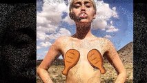 A topless Miley Cyrus models her new line of fake teeth in bizarre Instagram snap