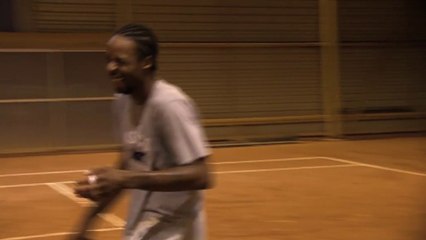 Coupe Davis 2014 : un entraînement dans la bonne humeur