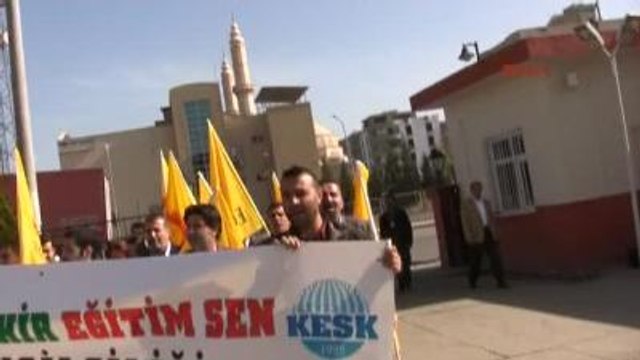 Viranşehir'de Atama Protestosu