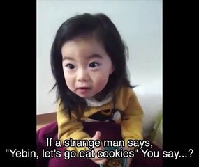 This little girl has her priorities straight  Video