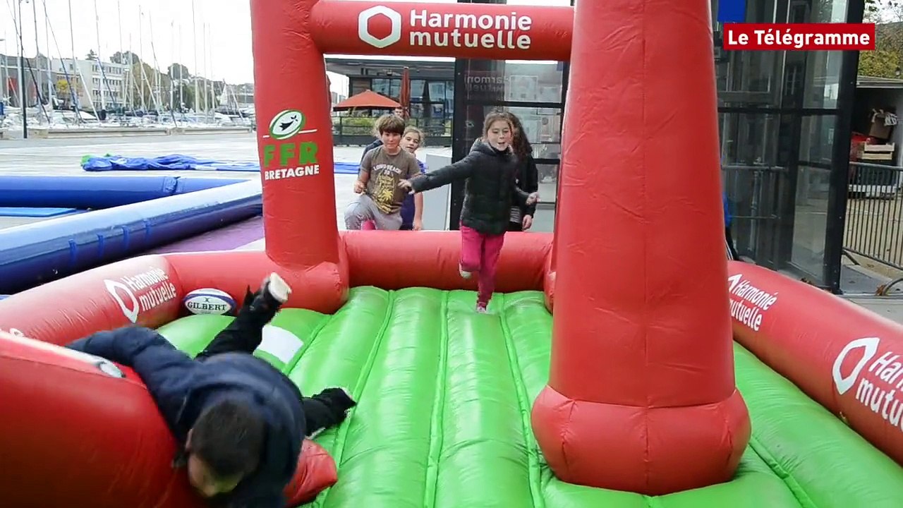 Vannes. Les jeunes s'éclatent au Rugby Park