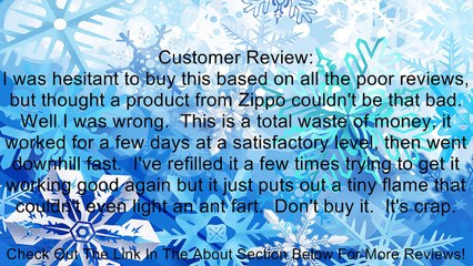 Zippo Flex Neck Utility Lighter Review