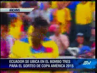 Bombos para sorteo de Copa América