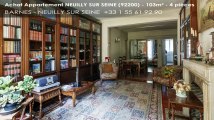 Vente - appartement - NEUILLY SUR SEINE (92200) - 4 pièces - 103m²