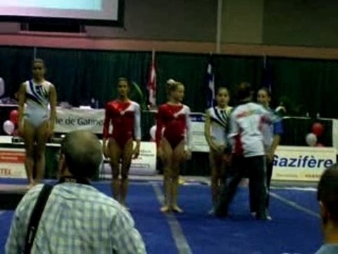 palmarès gymnastique féminine