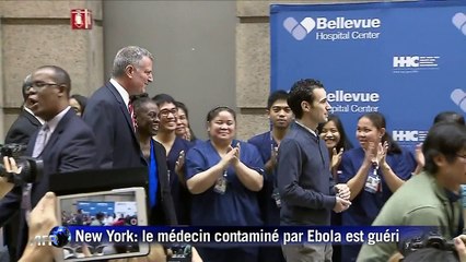 Guéri, le dernier malade d'Ebola aux Etats-Unis quitte l'hôpital
