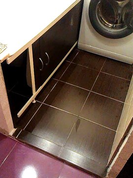 Укладка плитки.Кухня-коридор.ул.Домодедовская.