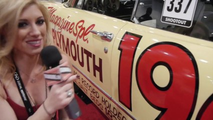 Izzie Merey Introduces The 1957 Plymouth Savoy Replica at SEMA 2014