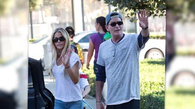 Denise Richards & Charlie Sheen Spotted Together