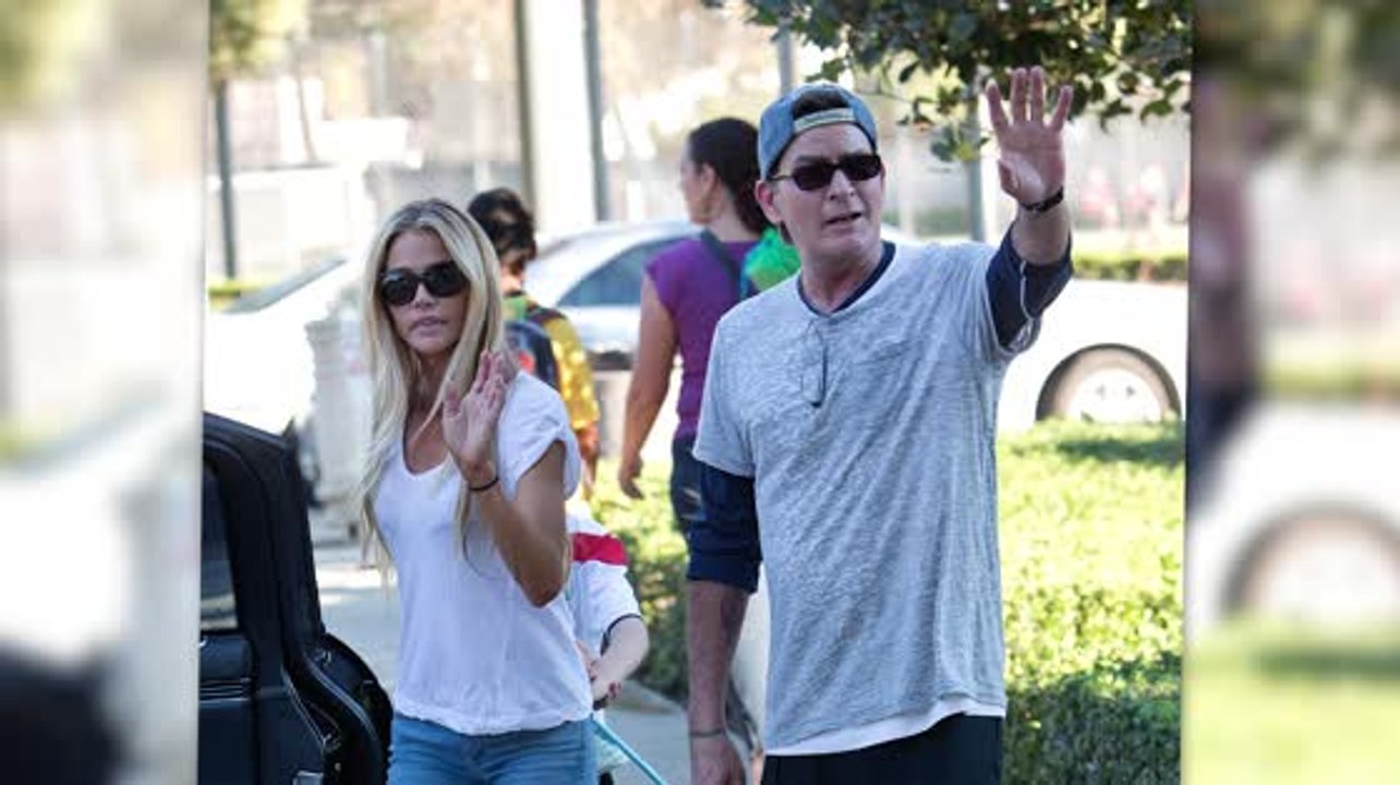 Denise Richards & Charlie Sheen Spotted Together