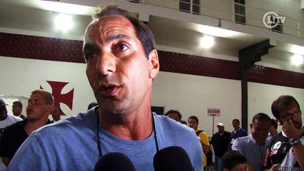 Edmundo diz que eleição do Vasco pode acabar na Justiça